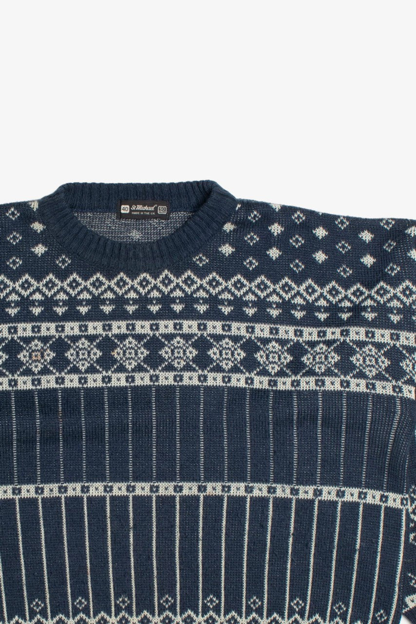 Vintage St. Michael Fair Isle Sweater