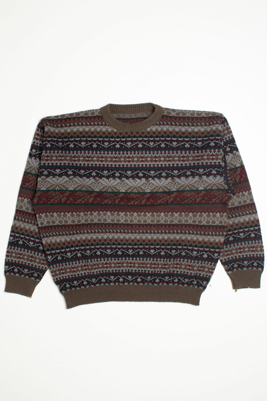 Vintage Fair Isle Sweater 689