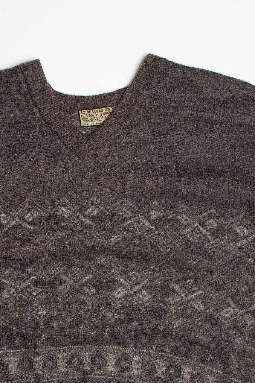 Vintage Charly Mach Fair Isle Sweater