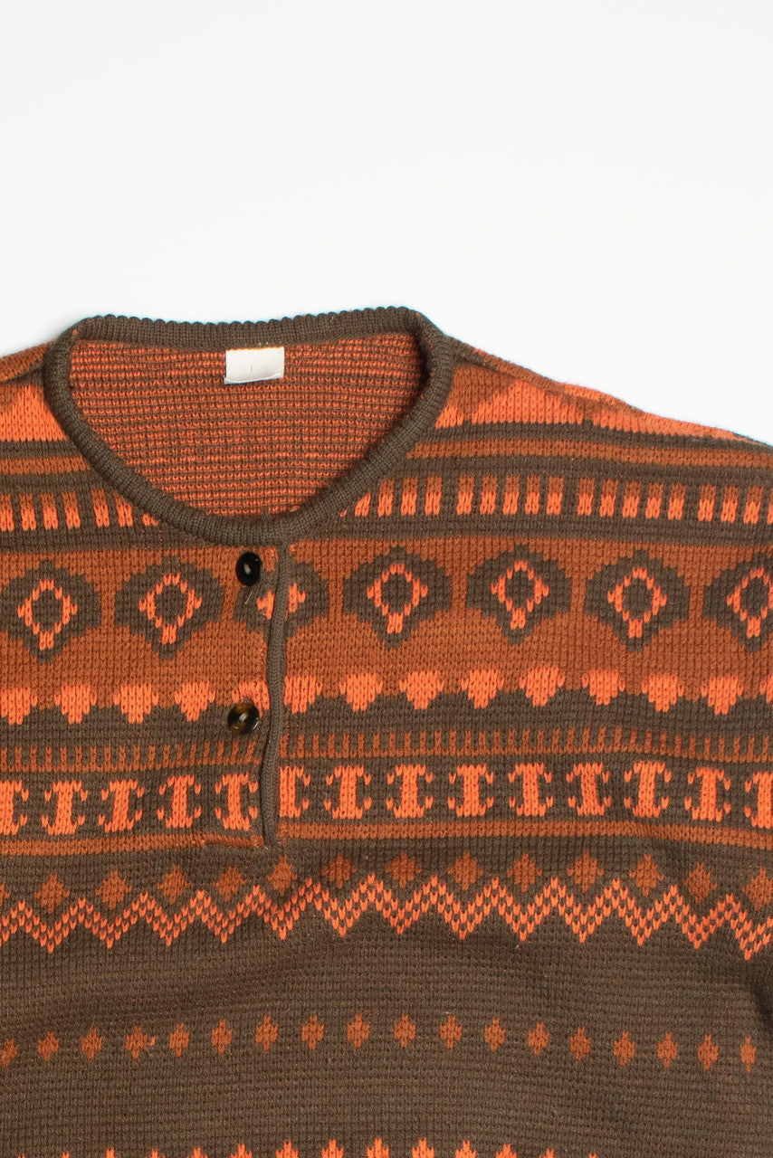 Vintage Fair Isle Sweater 73