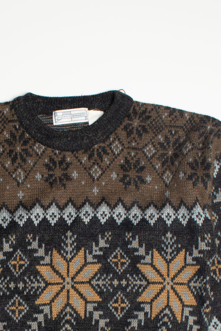 Vintage Functionals Fair Isle Sweater