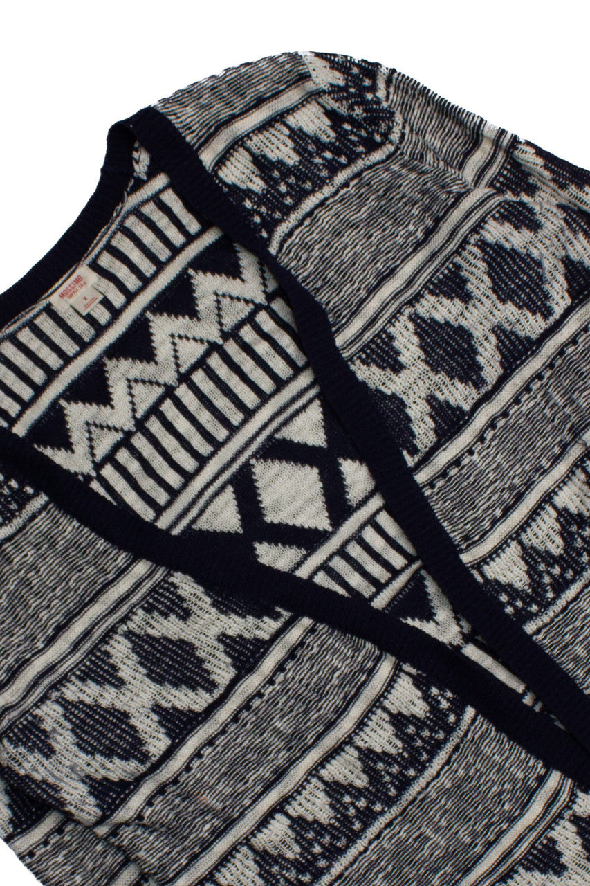 Vintage Mossimo Fair Isle Cardigan Sweater (2000s)