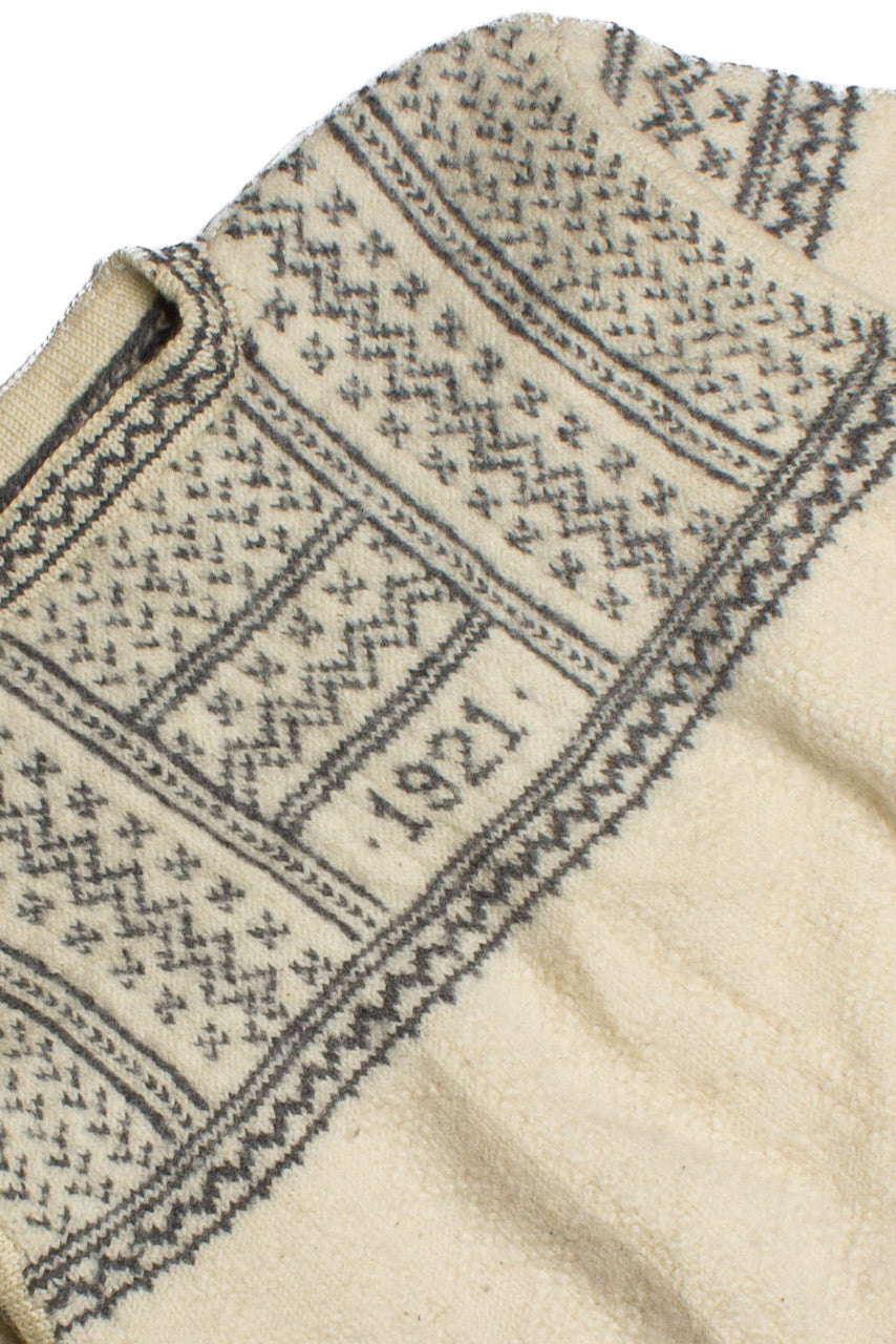 Vintage 1940s Fair Isle Sweater 997