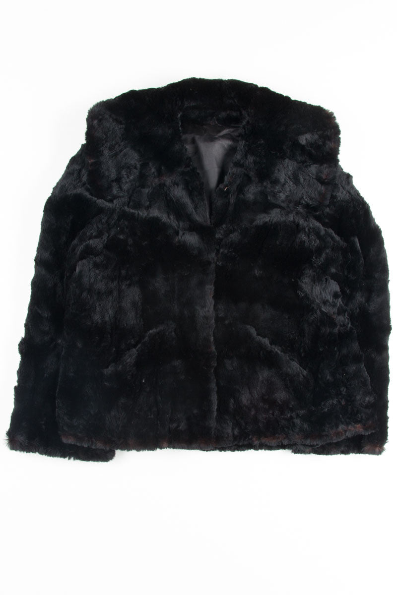 Black Fur Coat