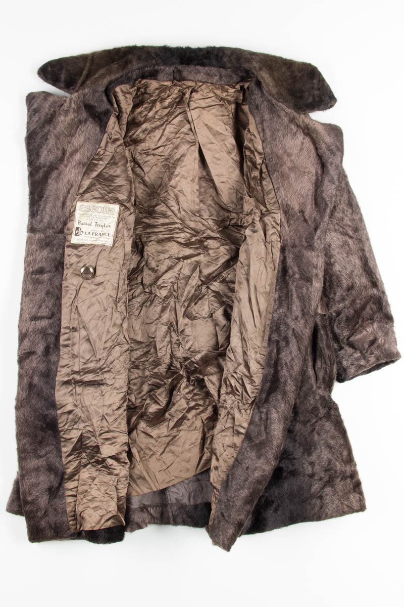 Brown Vintage Fur Coat 3