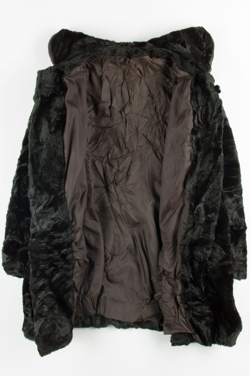 Black Fur Coat 1