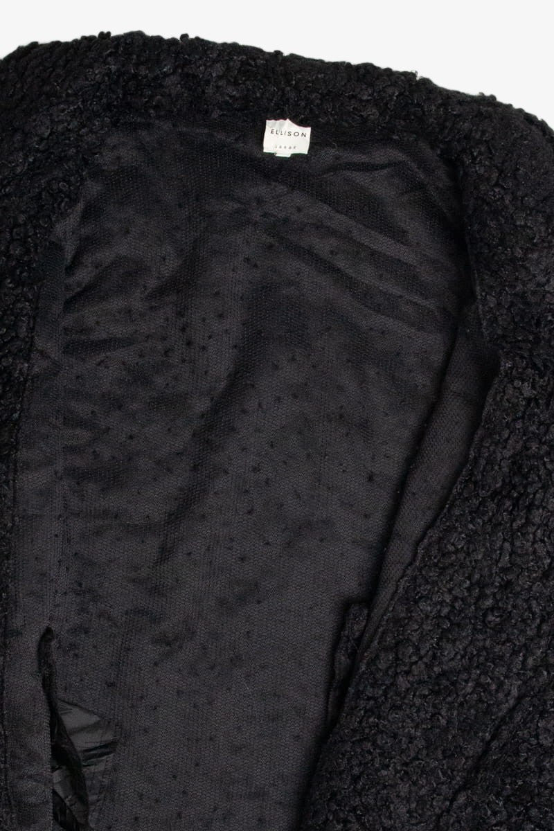 Ellison Curly Teddy Faux Fur Coat