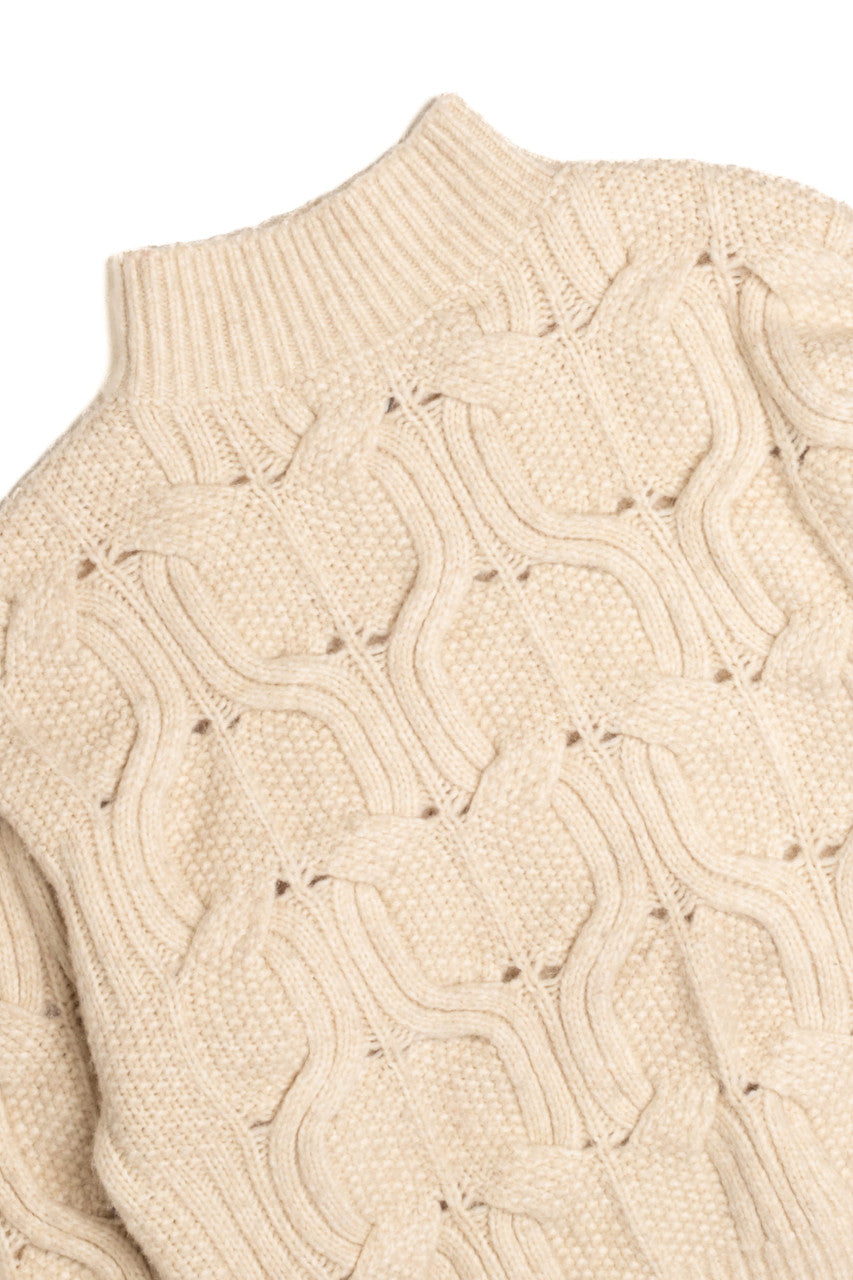 Reiss Vintage Fisherman Sweater