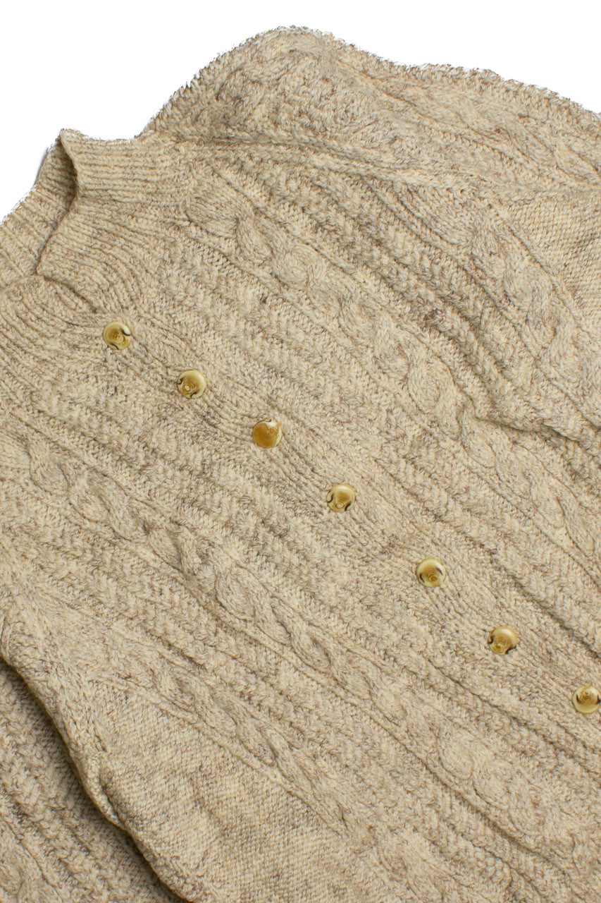 Vintage Fisherman Cardigan Sweater 1014