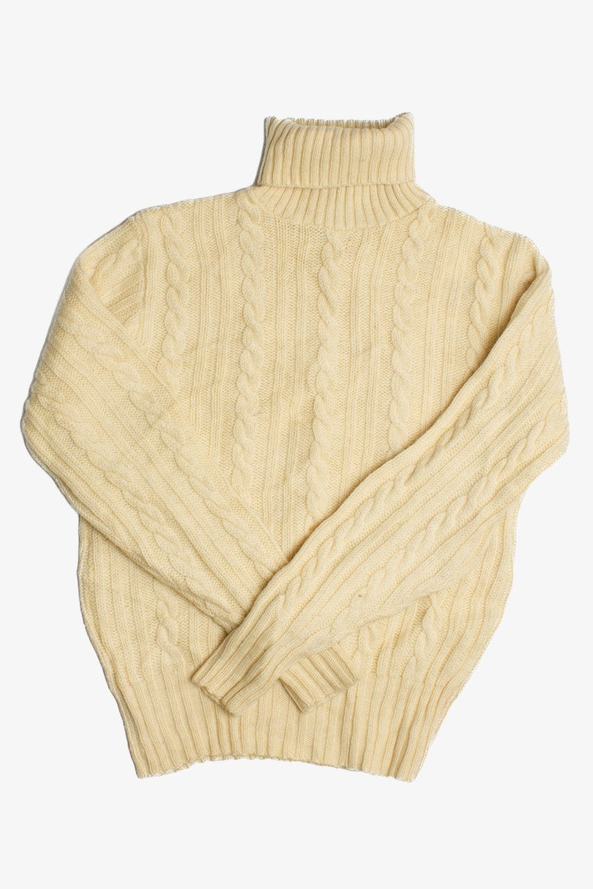 Vintage Robert Bruce Turtleneck Fisherman Sweater 1052