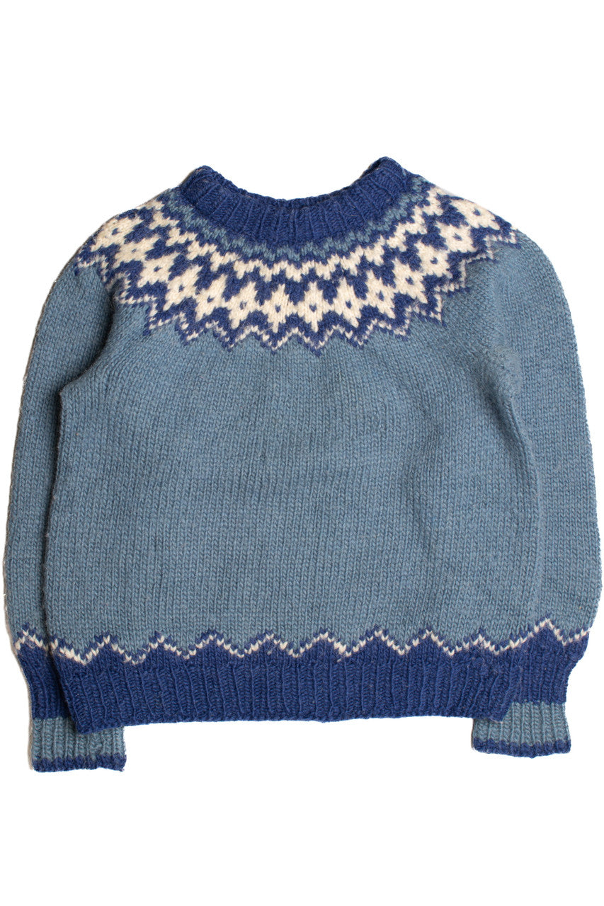 Blue Fisherman Sweater 1118
