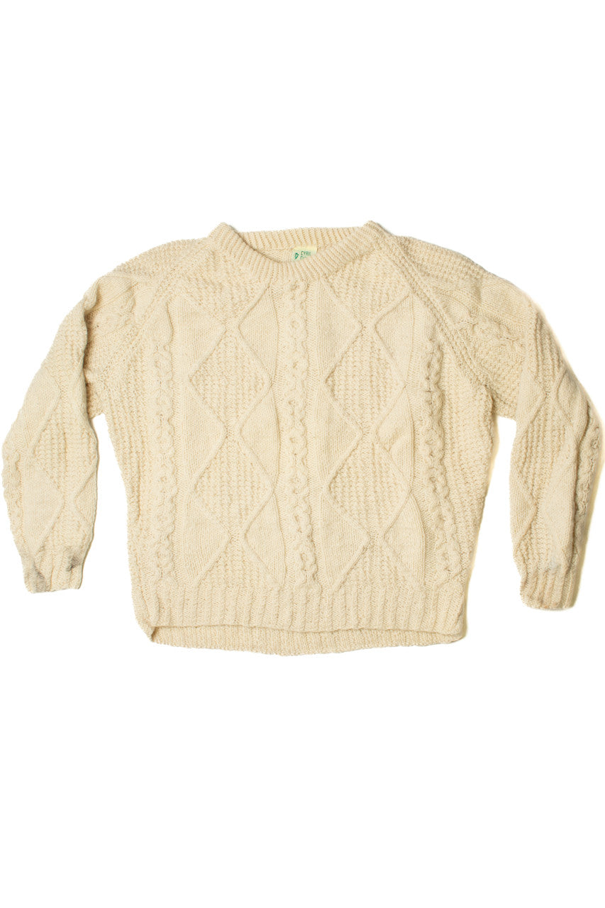Vintage Cyril Cullen Irish Fisherman Sweater