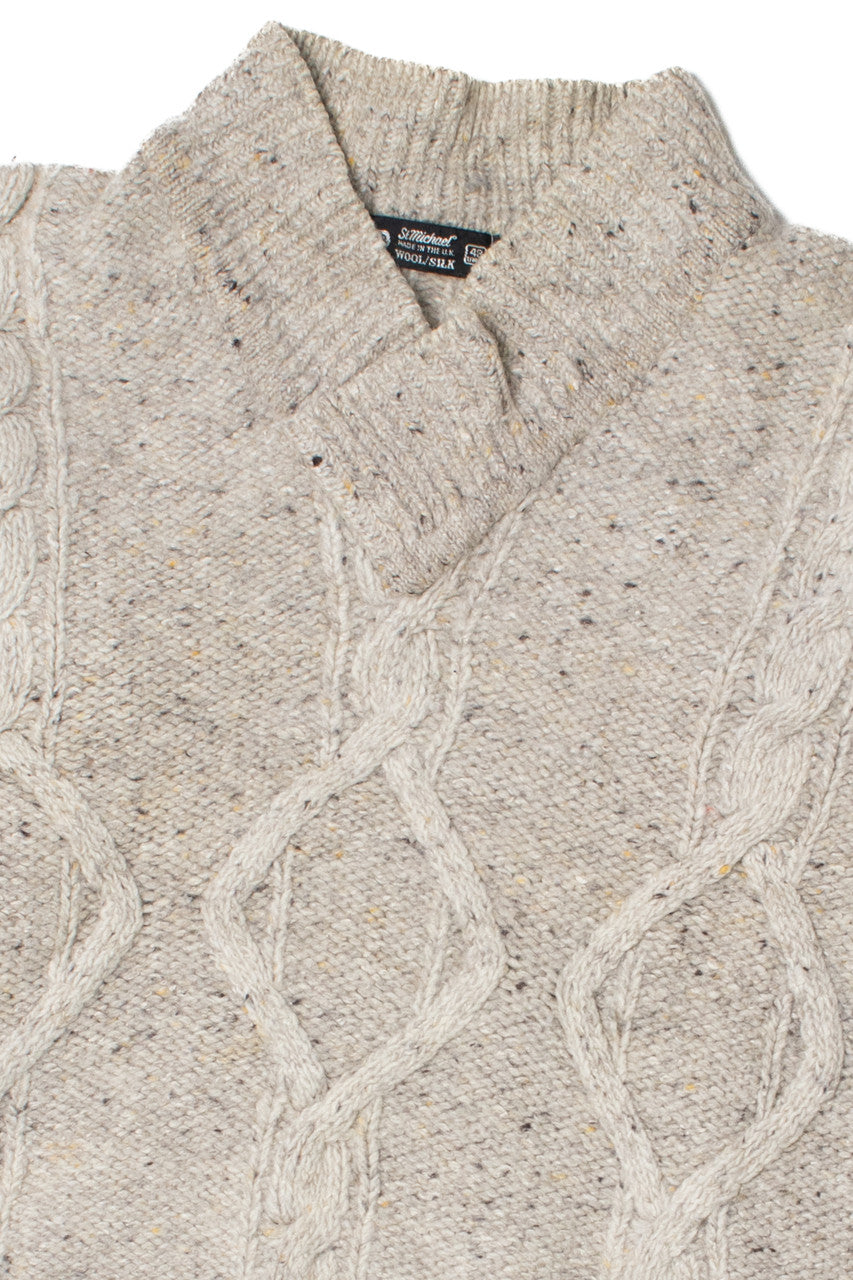 Vintage St. Michael Fisherman Sweater