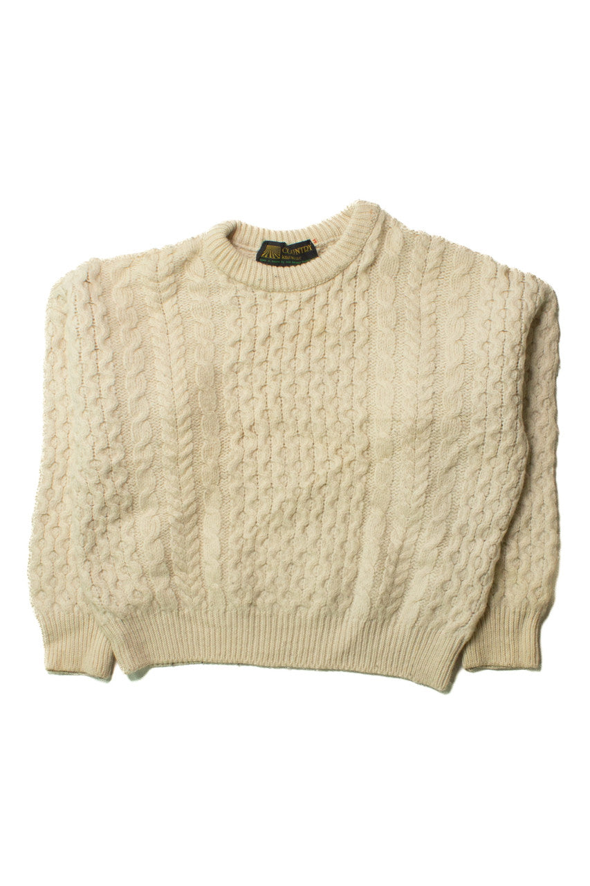 Vintage Country Knitwear Fisherman Sweater 1177