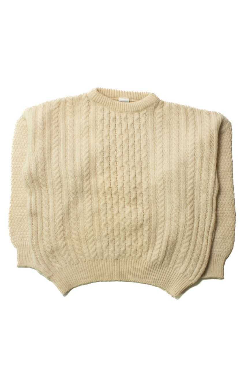 Vintage Aran Fisherman Sweater 1185