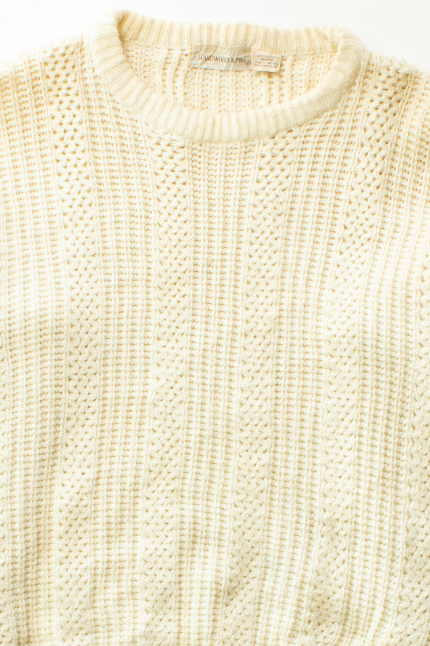 Vintage Hardwood & Pine Fisherman Sweater (1980s)