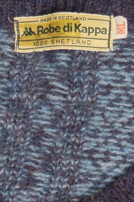 Vintage Robe di Kappa Cable Knit Fisherman Sweater (1990s)