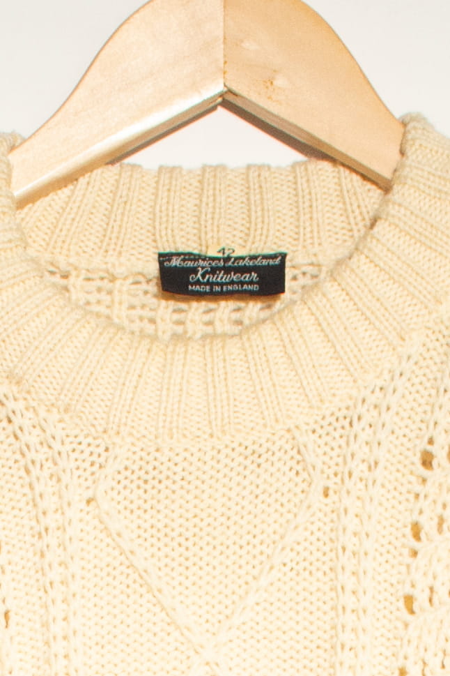 Vintage Maurice's Fisherman Sweater (1980s)
