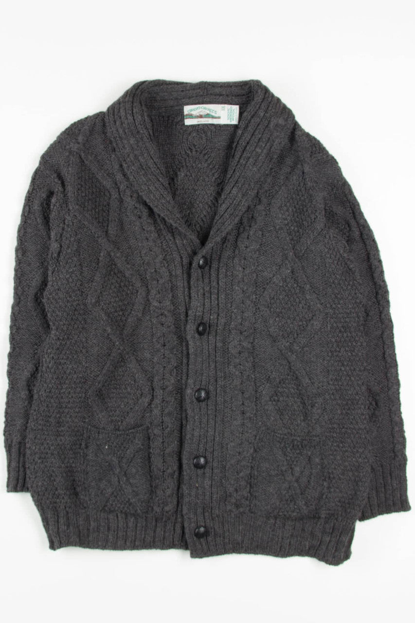 Aran Crafts Irish Fisherman Cardigan 730