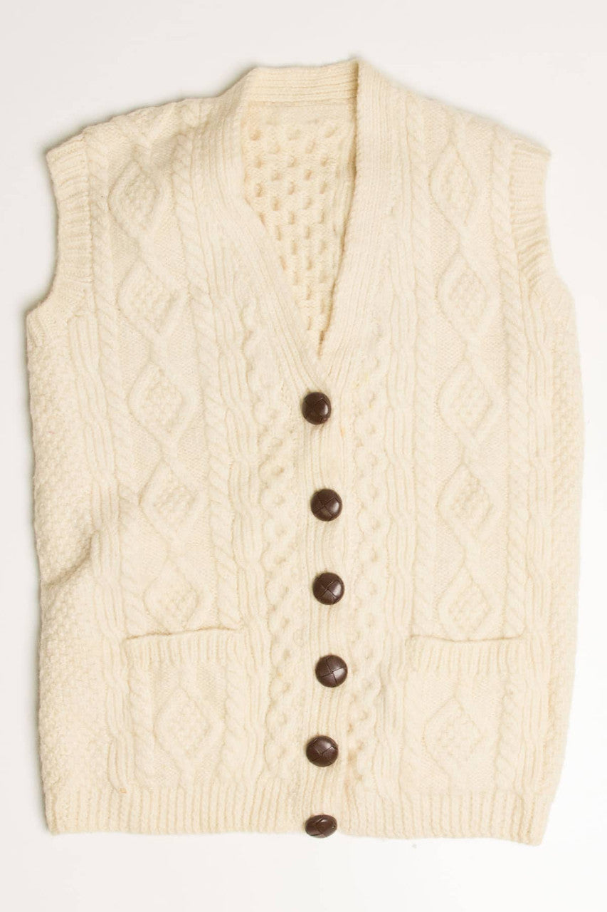 Vintage Fisherman Sweater Vest