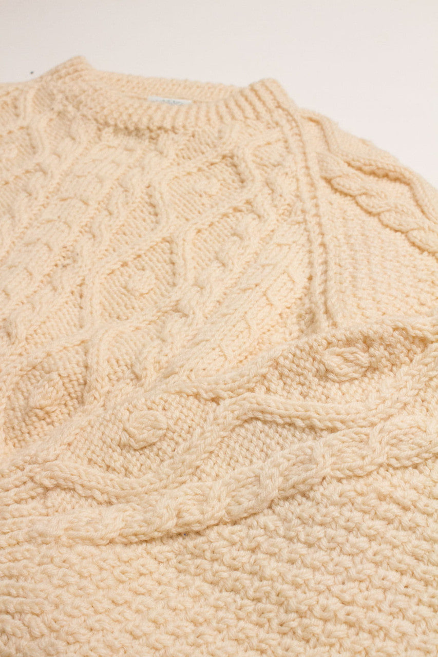 Blarney Woolen Mills Irish Fisherman Sweater 843