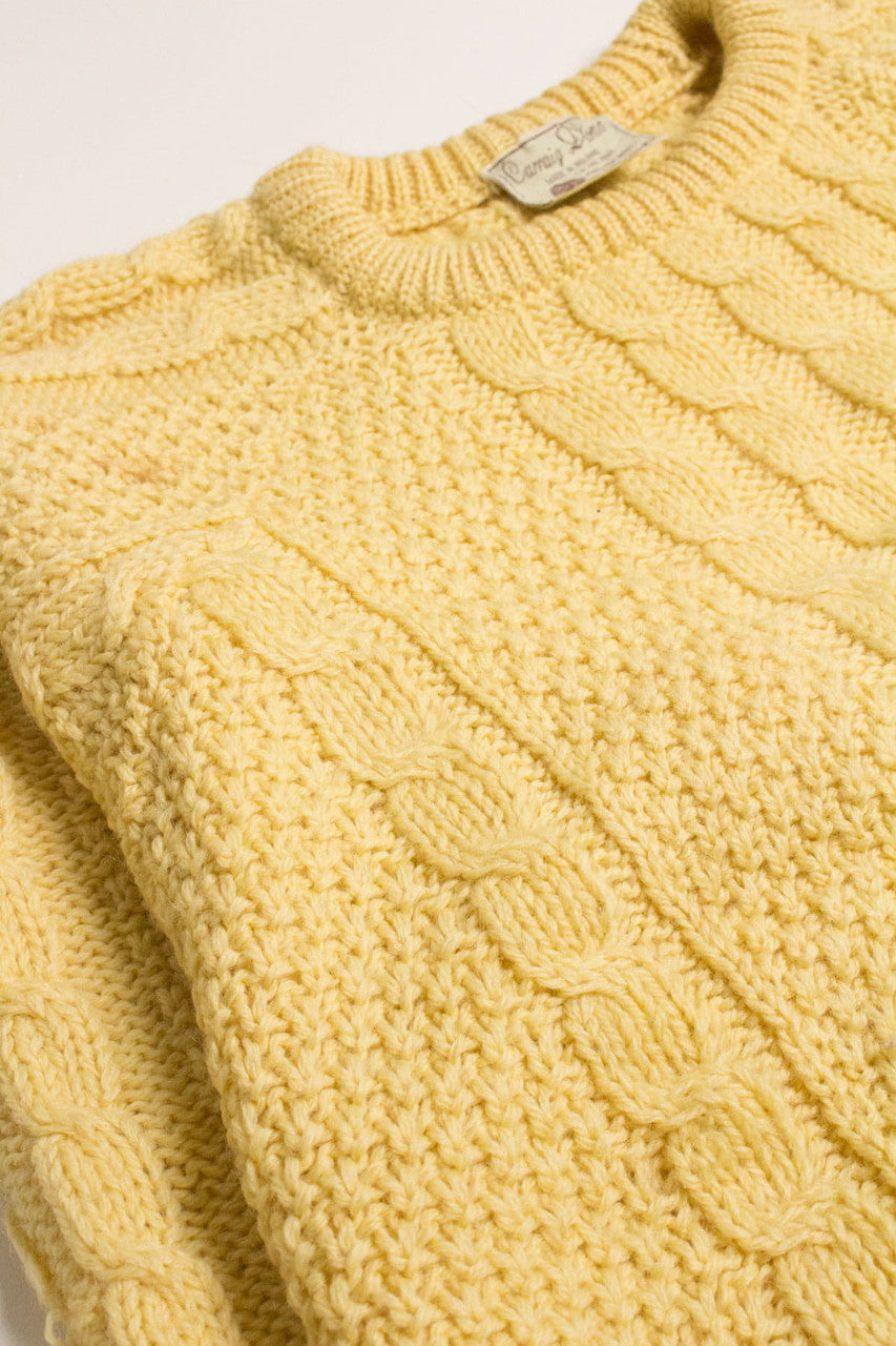 Vintage Carraig Donn Irish Fisherman Sweater 857