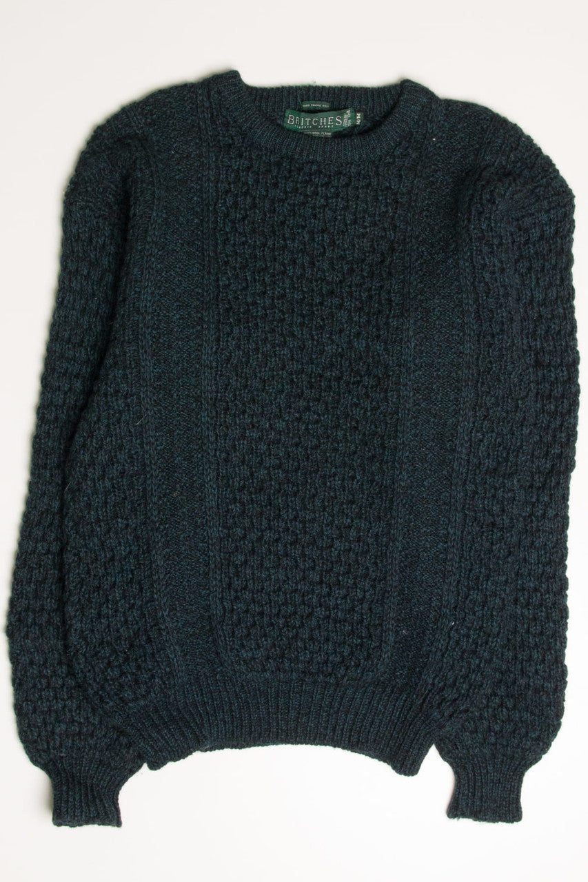 Emerald Britches Fisherman Sweater 866