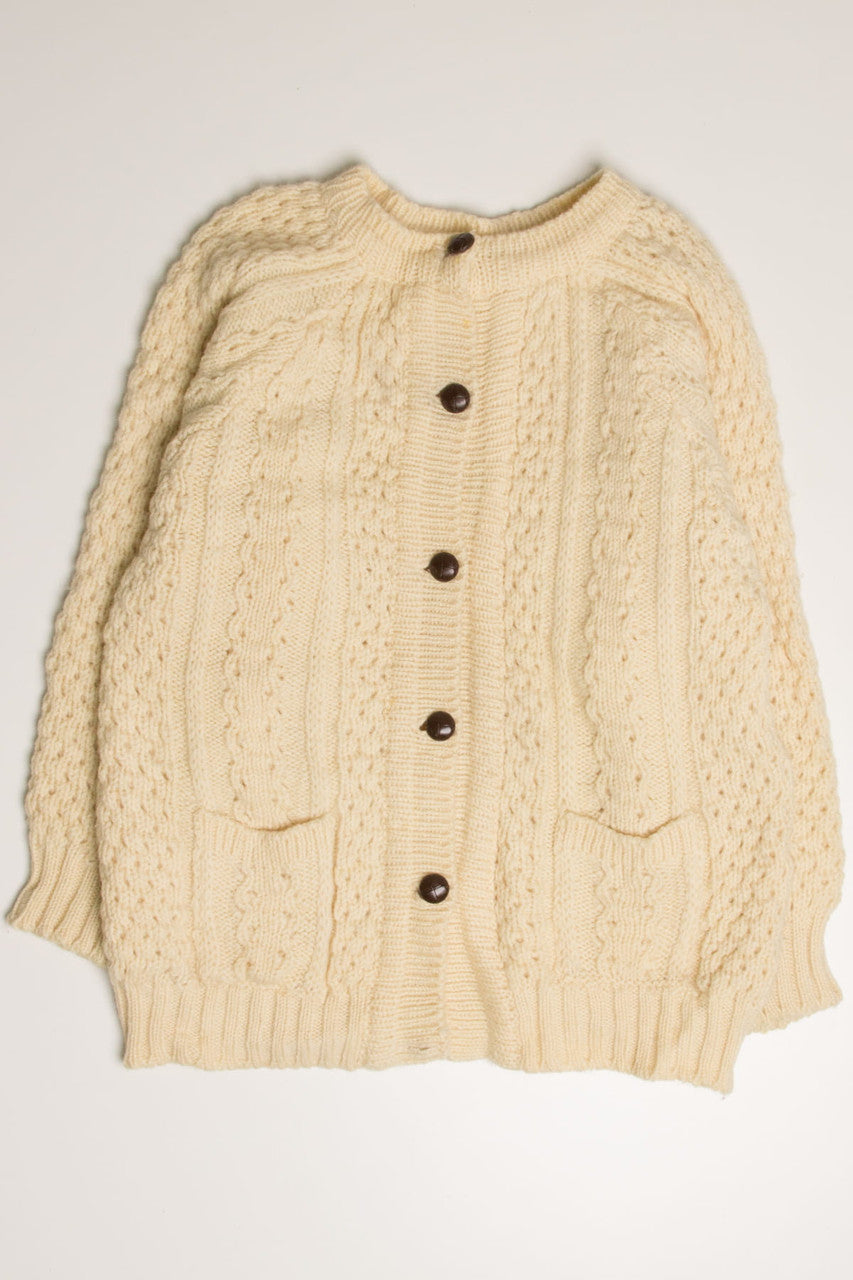 Rosmuc Knitwear Irish Fisherman Cardigan 871