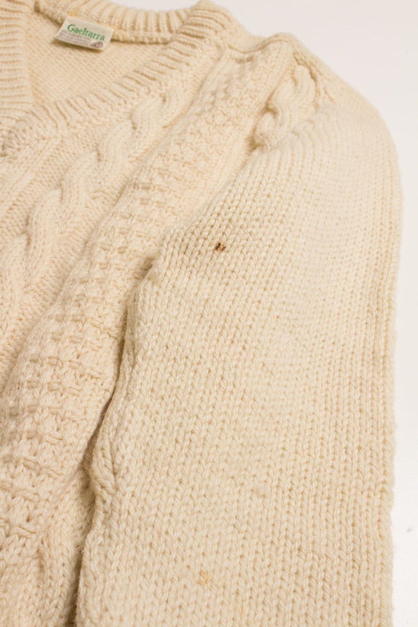 Vintage Gaeltarra Irish Fisherman Sweater 874