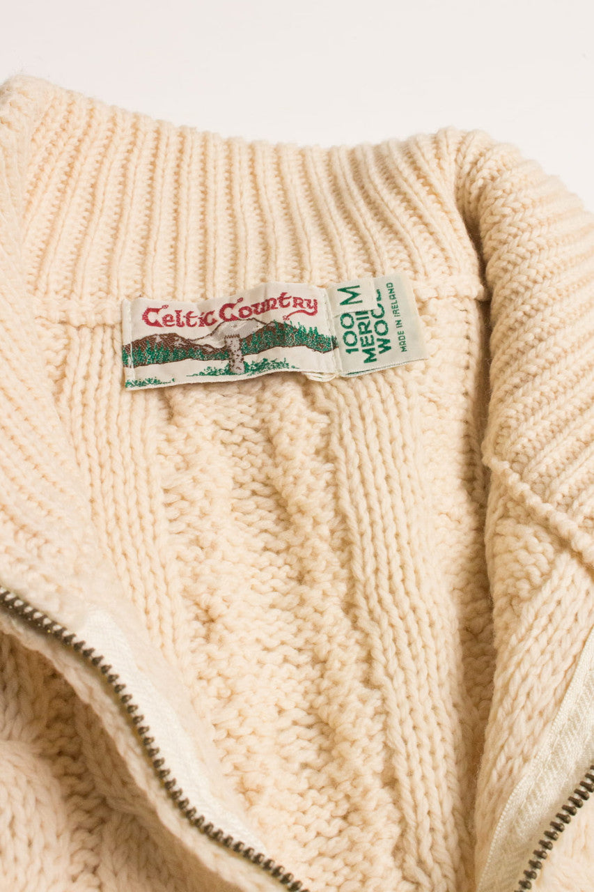 Celtic Country Irish Fisherman Cardigan 913