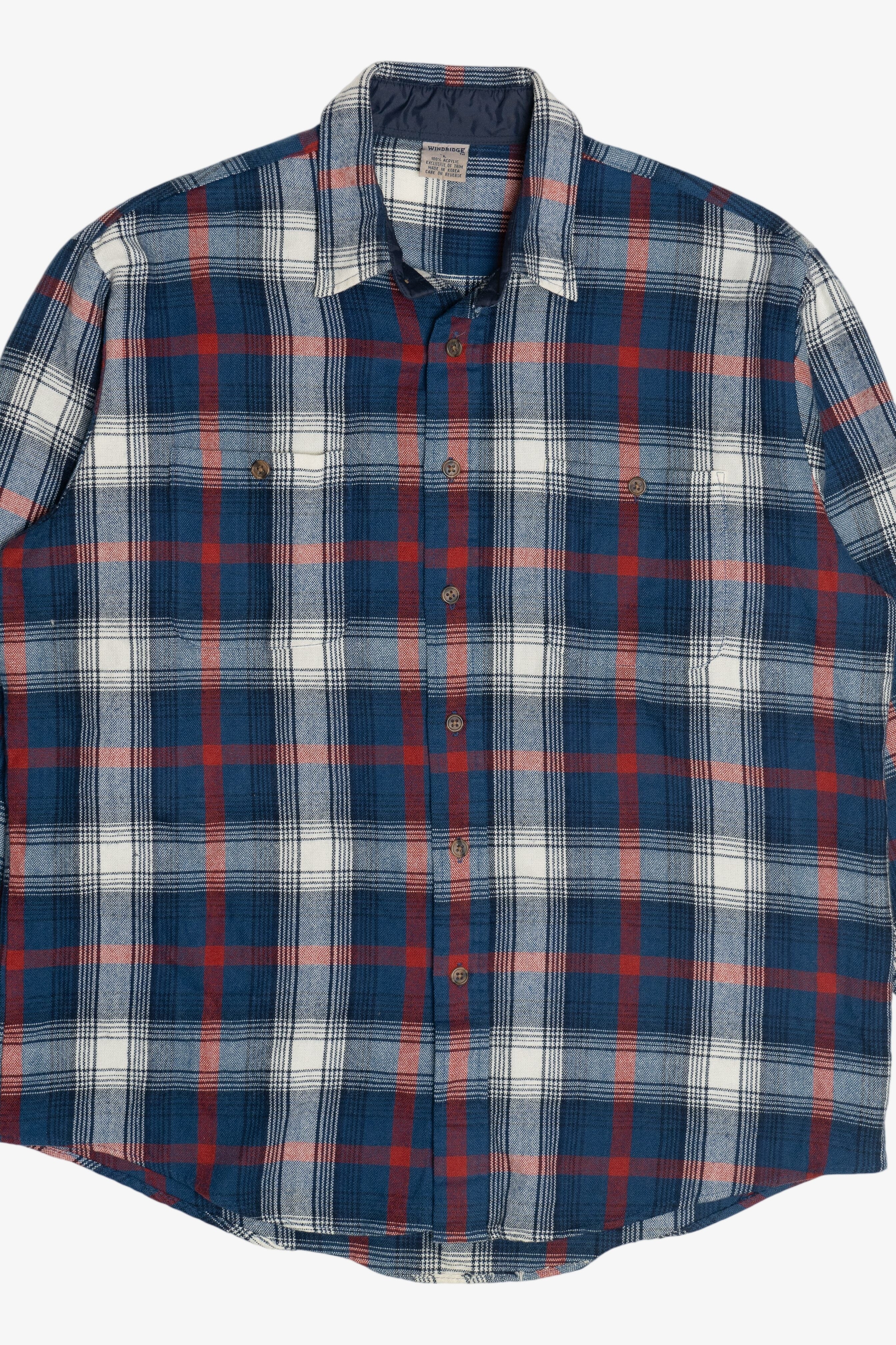 Vintage Windridge Double Pocket Flannel (1980s)