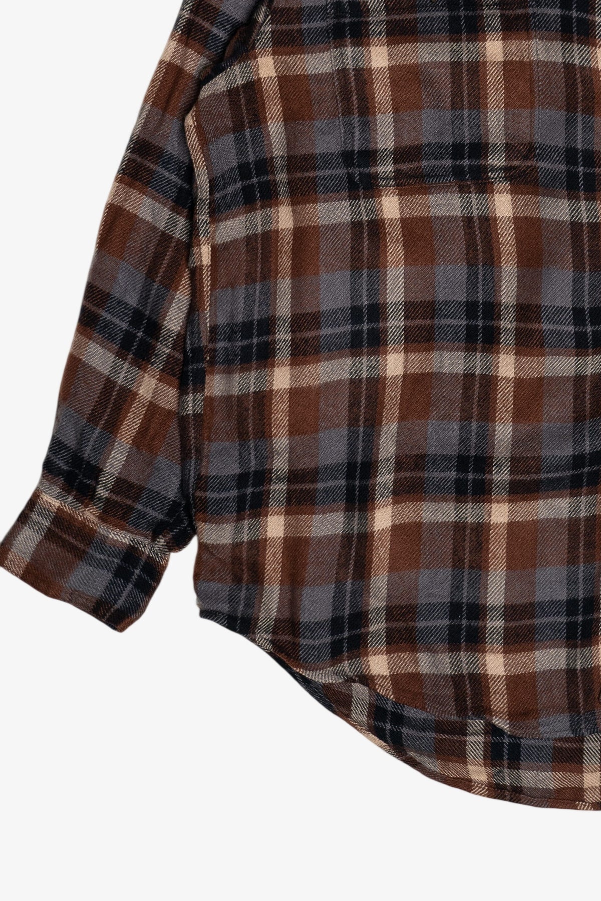 Vintage Basic Options Outdoors Double Pocket Flannel (1990s)