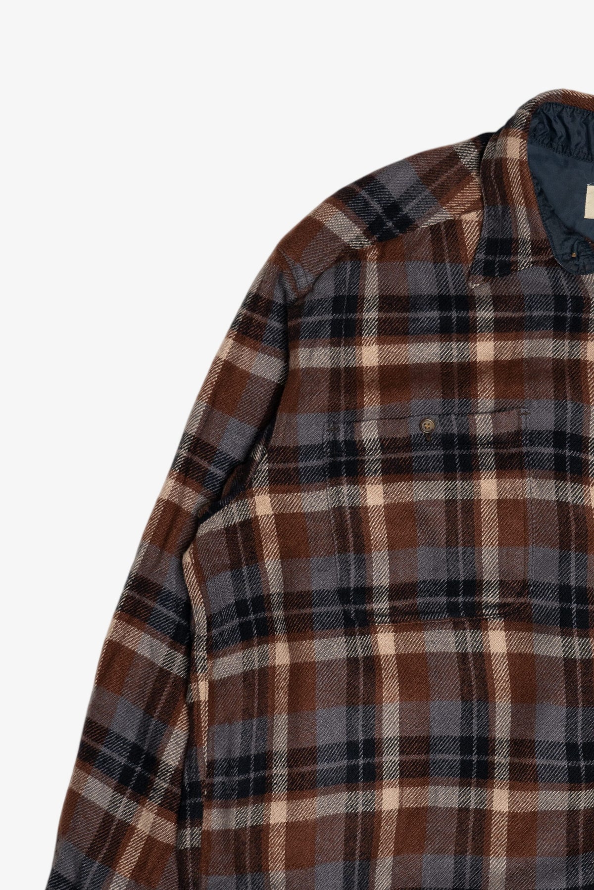Vintage Basic Options Outdoors Double Pocket Flannel (1990s)