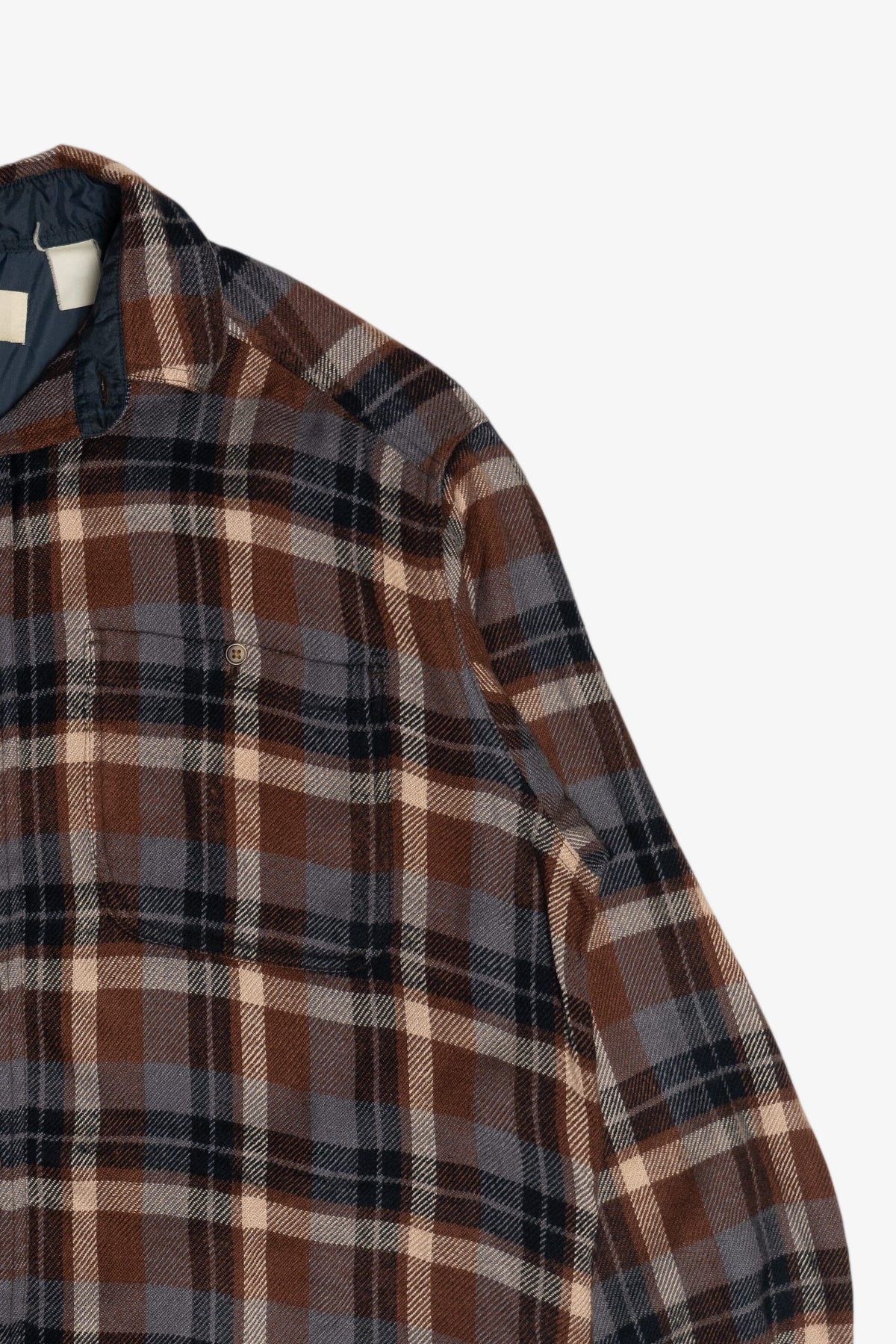 Vintage Basic Options Outdoors Double Pocket Flannel (1990s)