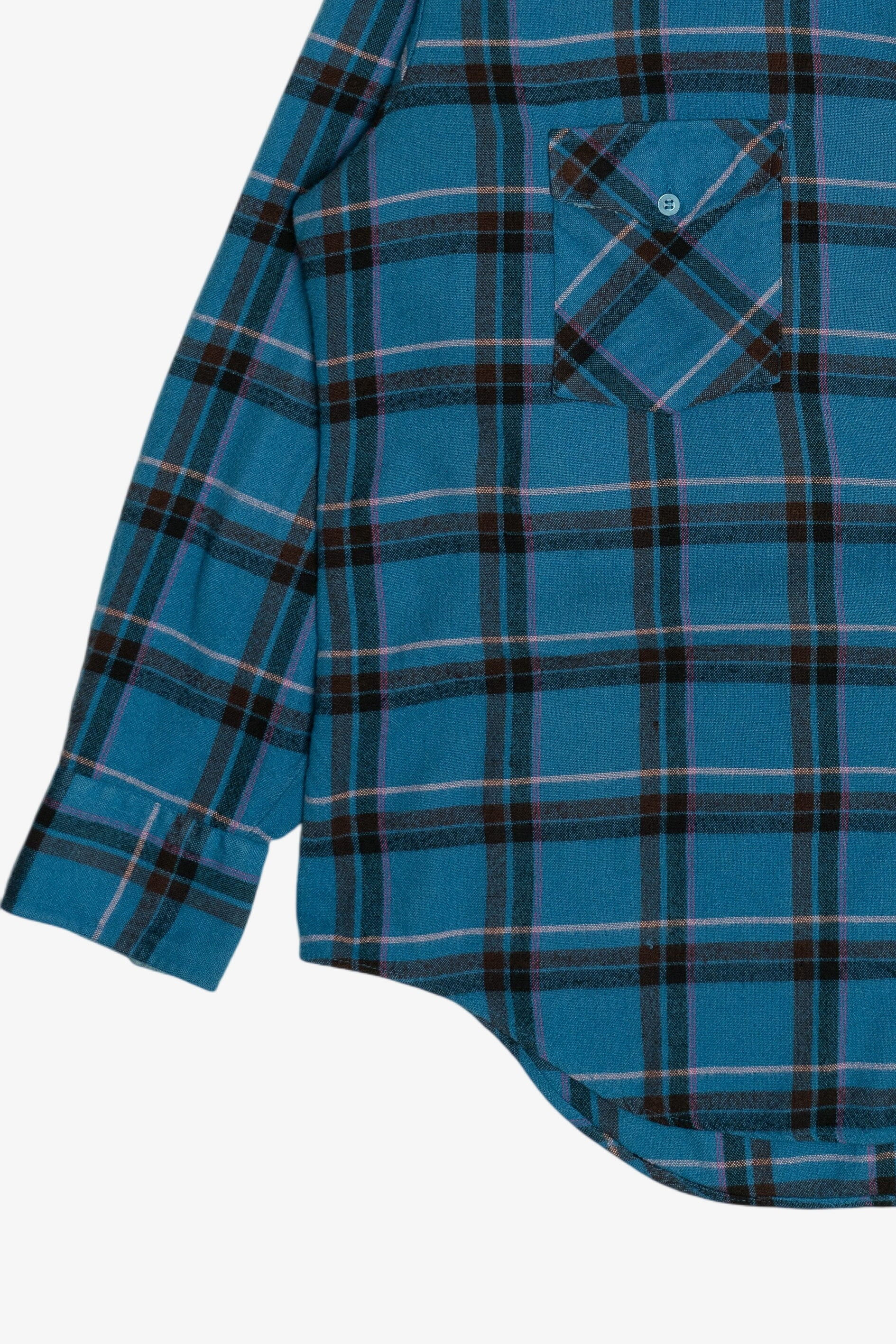 Vintage Windbreaker Double Pocket Flannel (1980s)