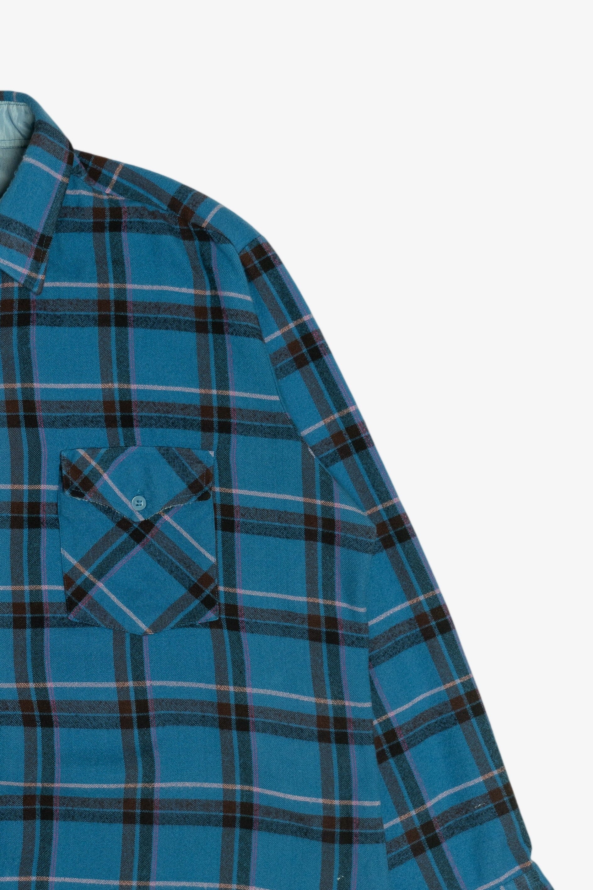 Vintage Windbreaker Double Pocket Flannel (1980s)