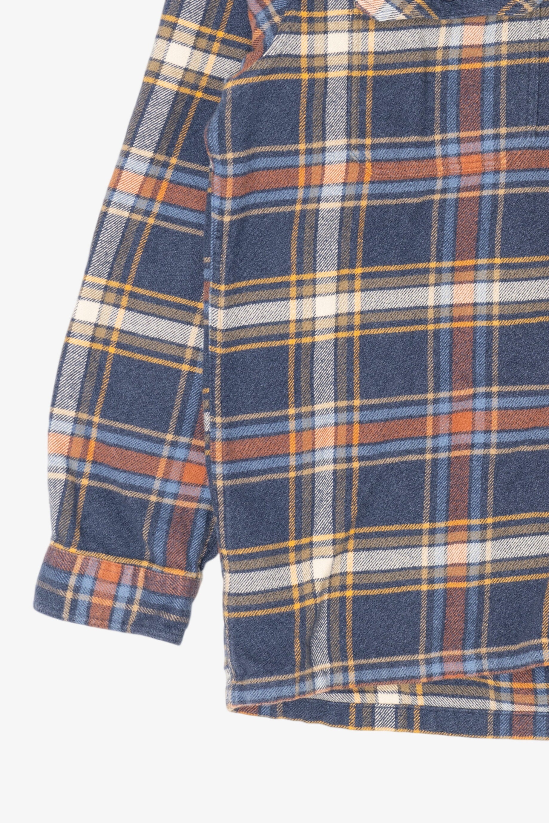 Blue Plaid Patagonia Button Up Flannel Shirt (2010s)