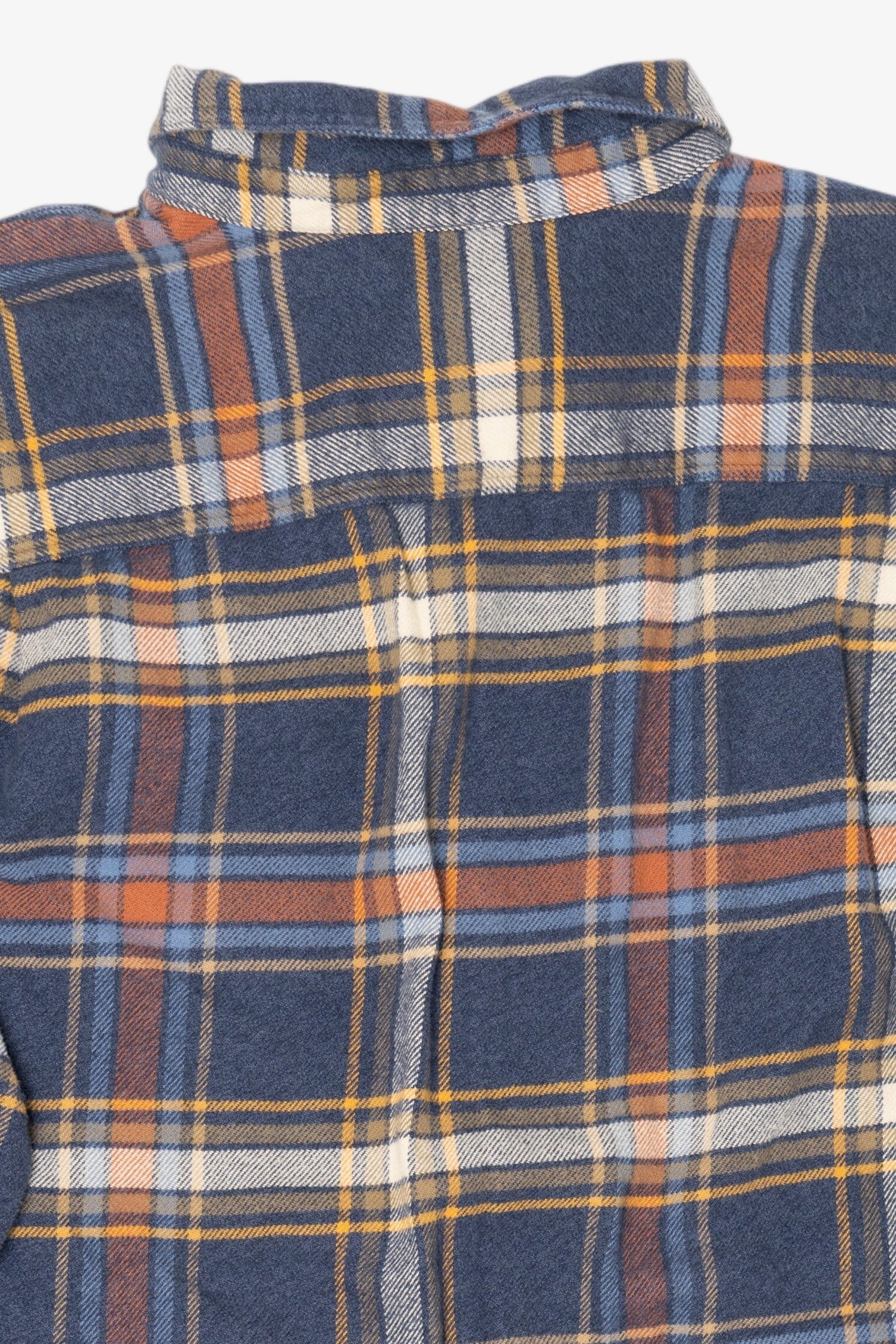 Blue Plaid Patagonia Button Up Flannel Shirt (2010s)