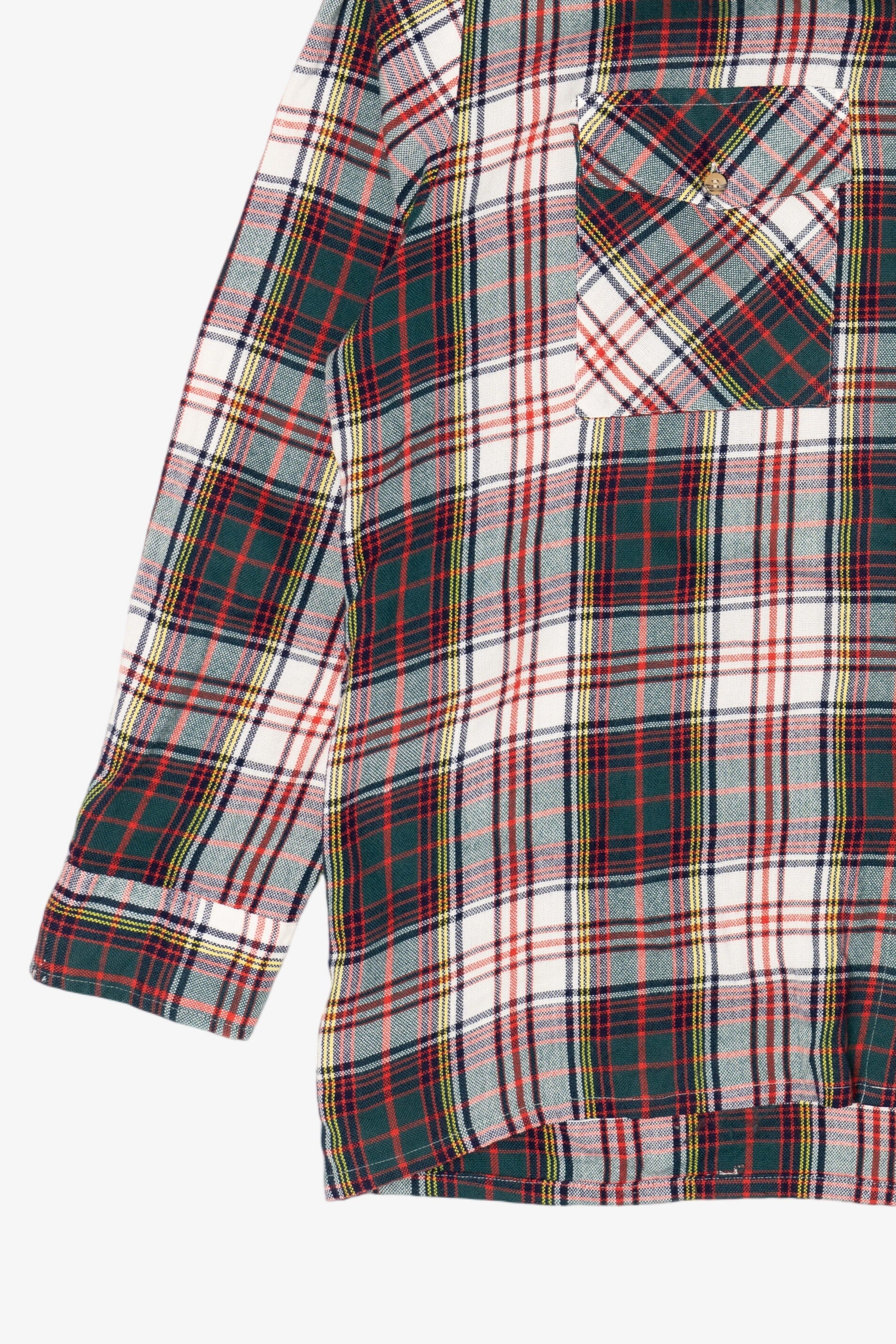 Vintage Plaid Backpacker Outdoors Flannel Shirt (1980s)