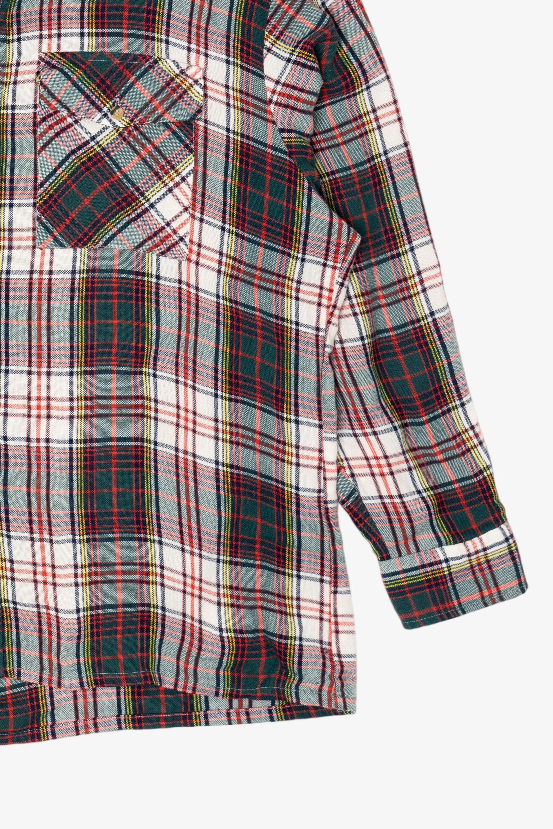 Vintage Plaid Backpacker Outdoors Flannel Shirt (1980s)