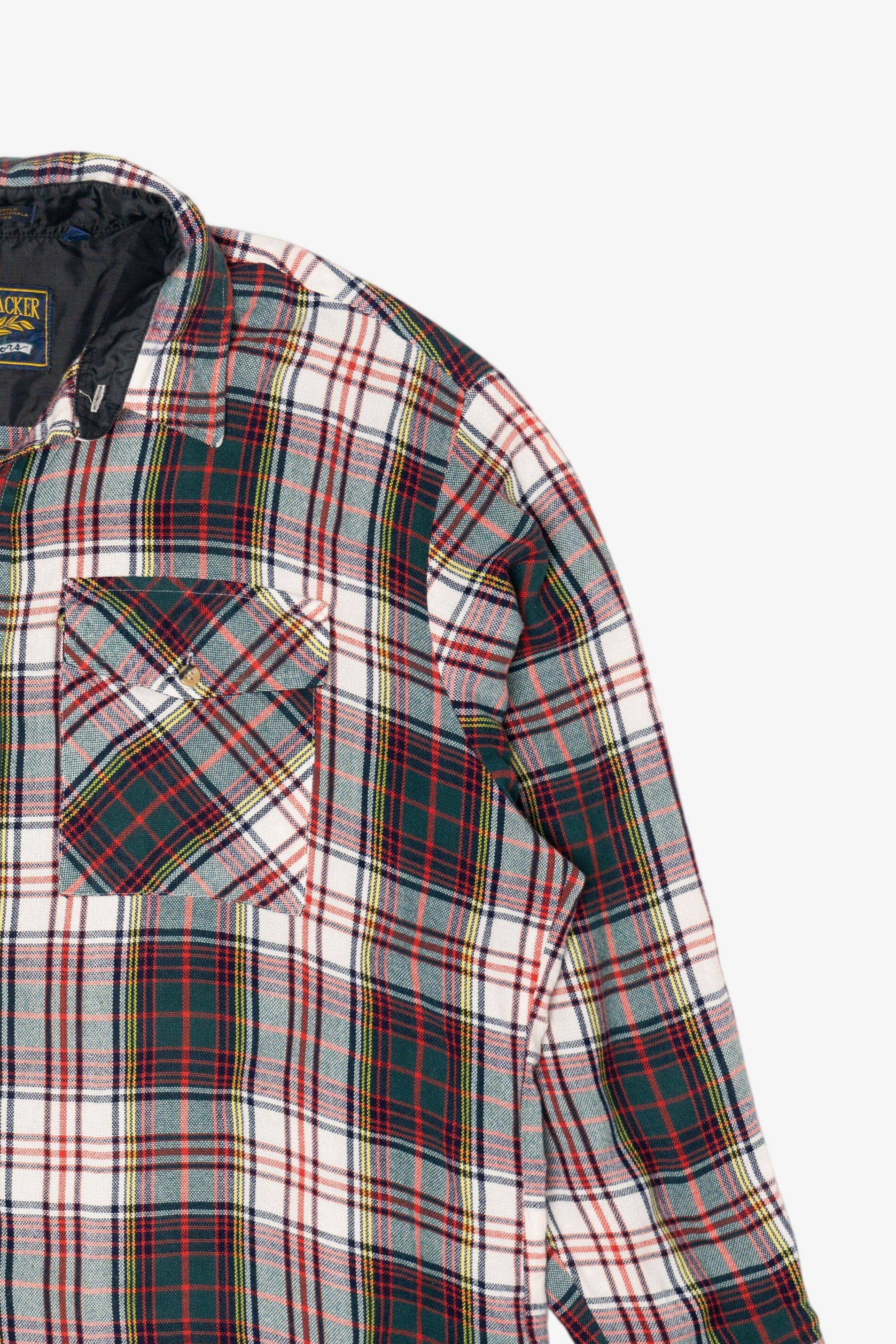 Vintage Plaid Backpacker Outdoors Flannel Shirt (1980s)