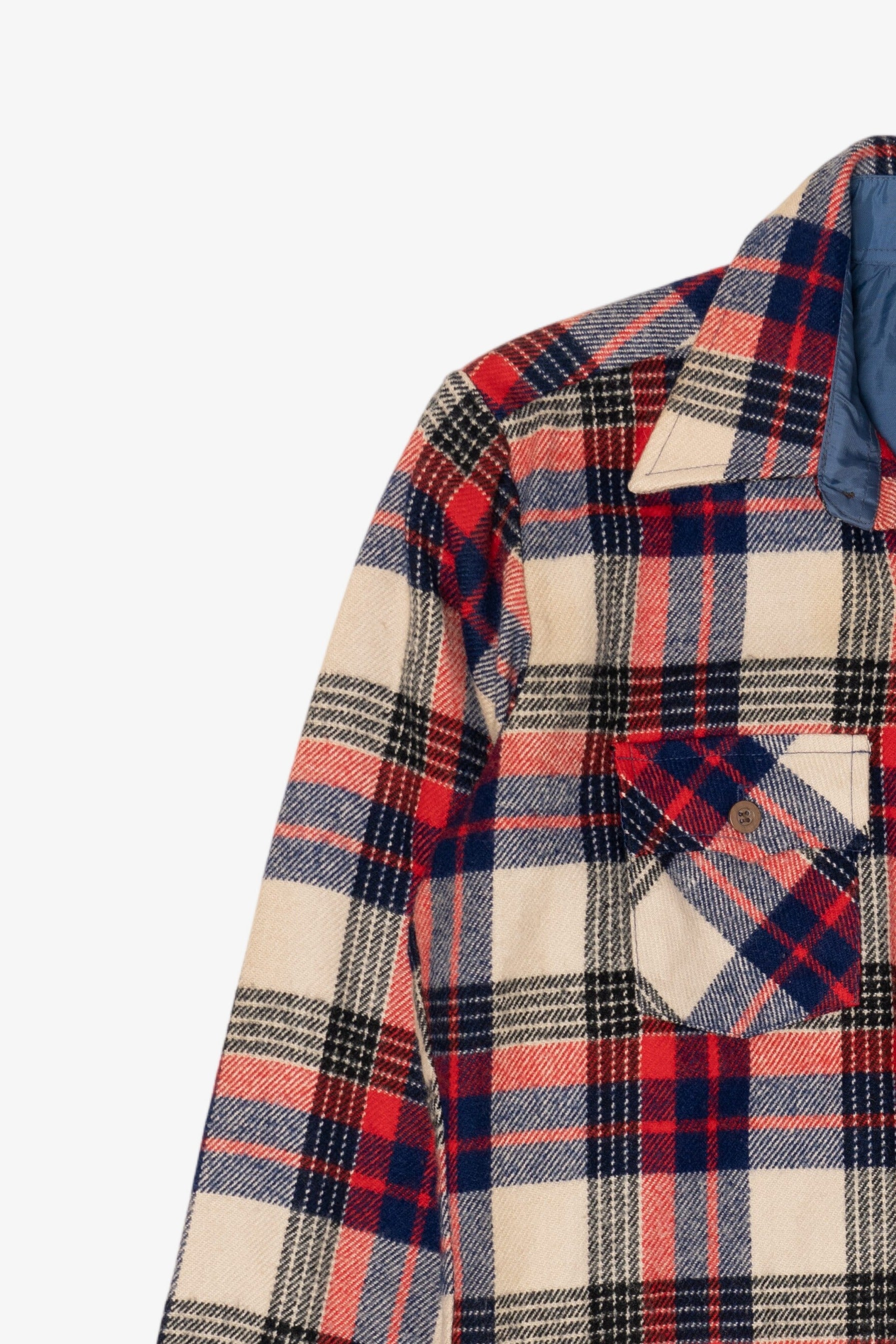 Vintage Red Plaid McGregor Button Up Shirt (1980s)