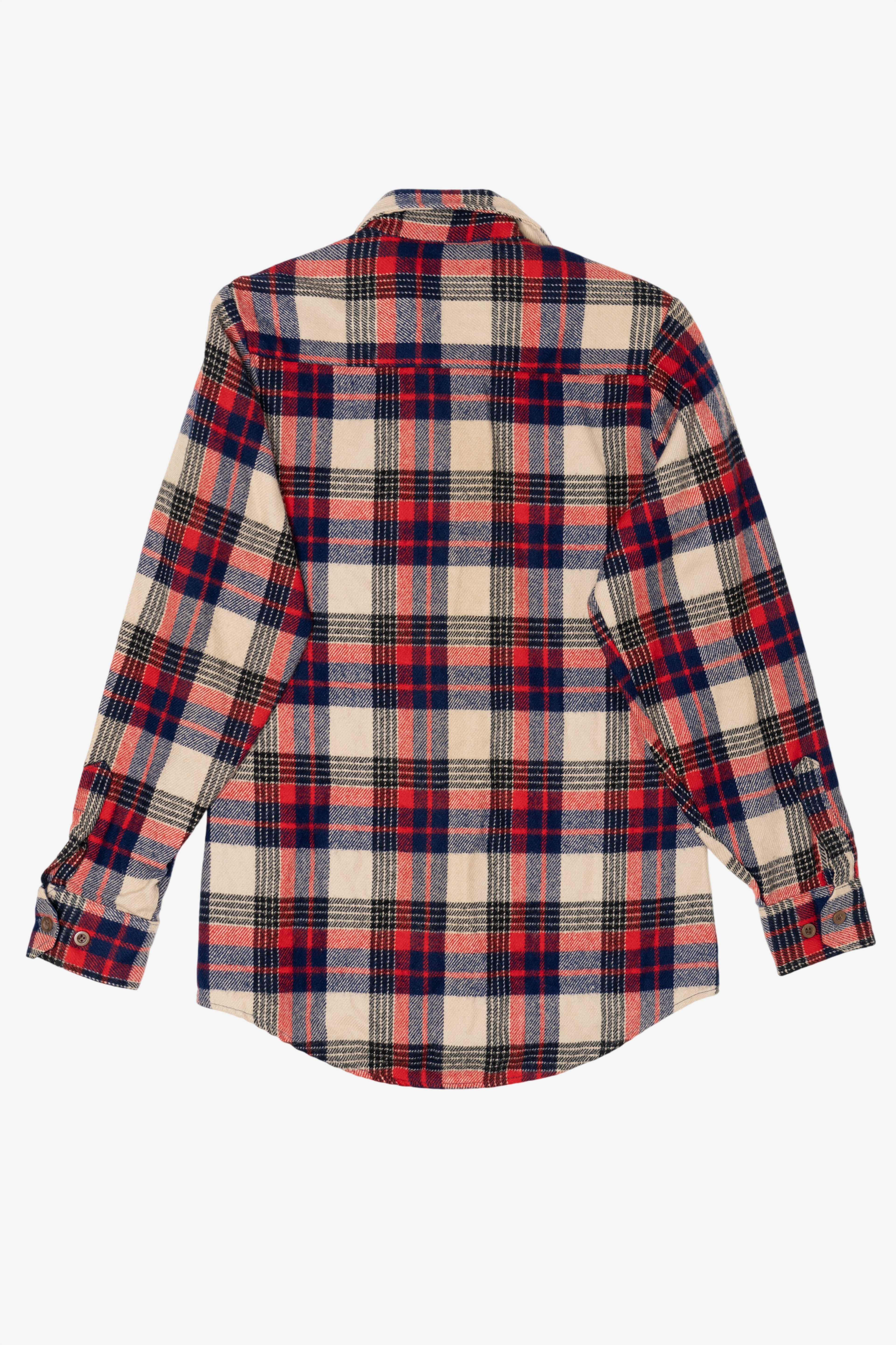 Vintage Red Plaid McGregor Button Up Shirt (1980s)