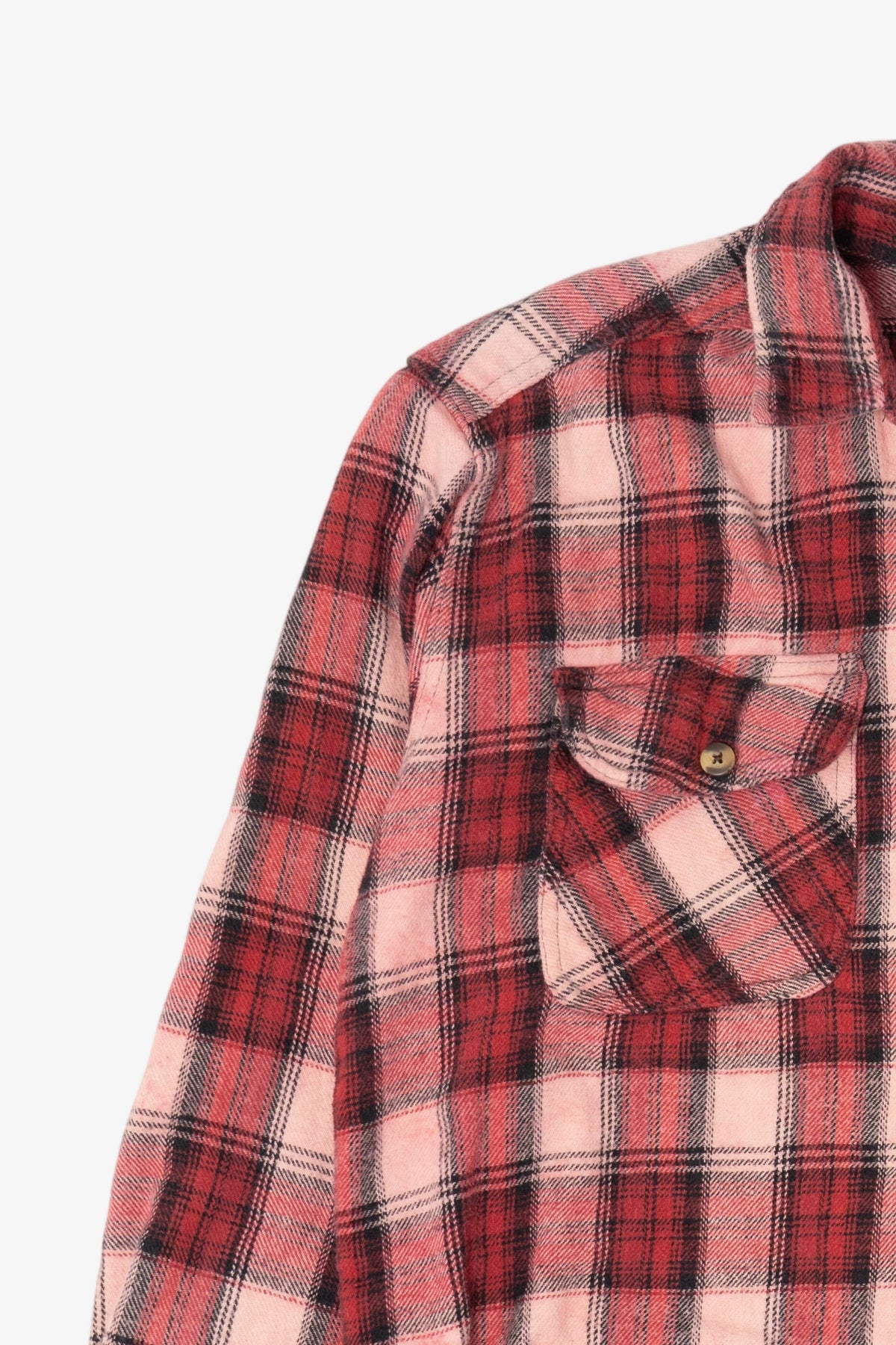 Vintage Red Canyon Creek Button Up Flannel Shirt (1990s)
