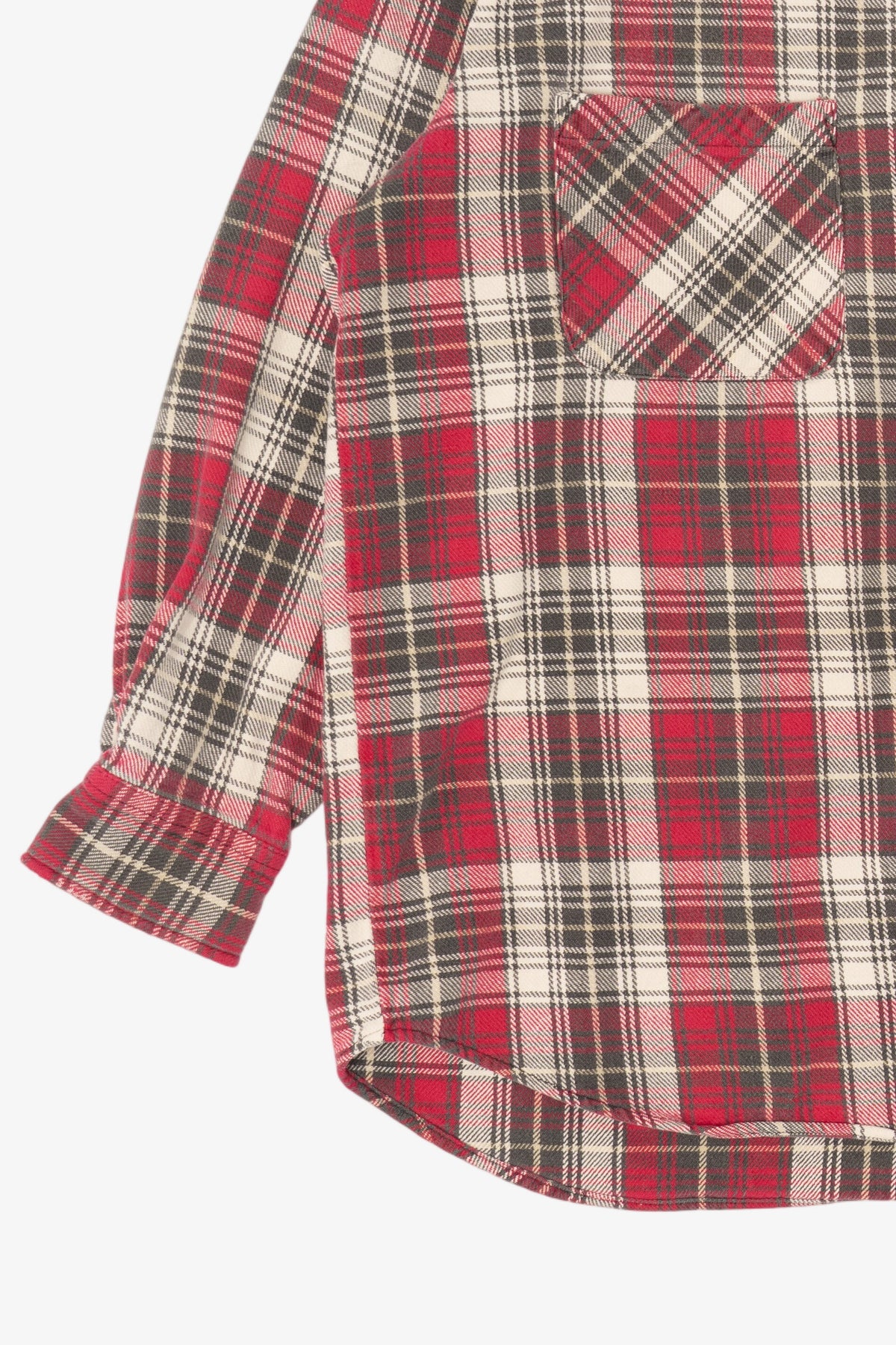 Vintage Red Big Mac Button Up Flannel Shirt (1990s)