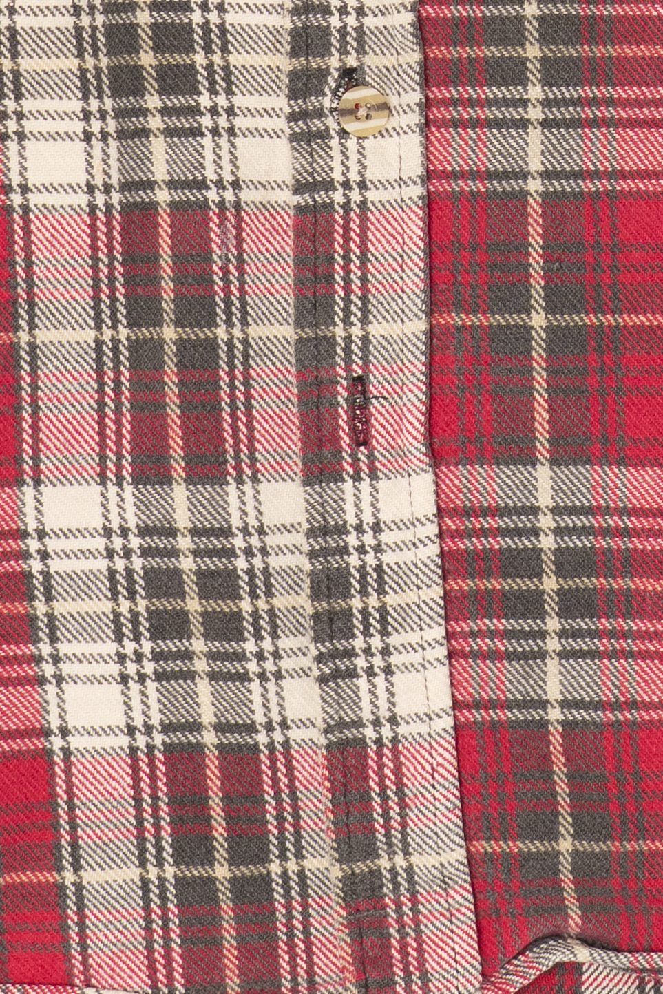 Vintage Red Big Mac Button Up Flannel Shirt (1990s)