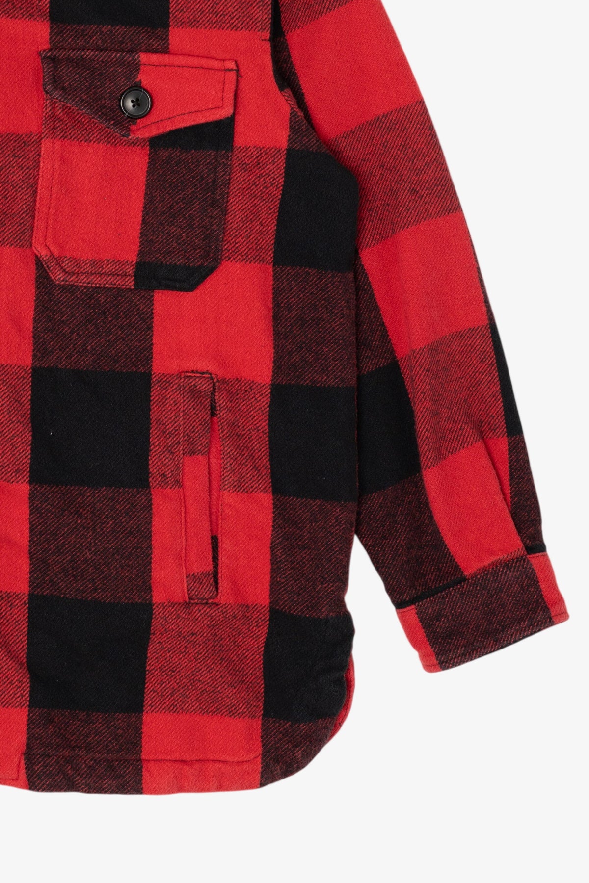 Red Plaid Lucky Brand Button Up Shirt (2010s)