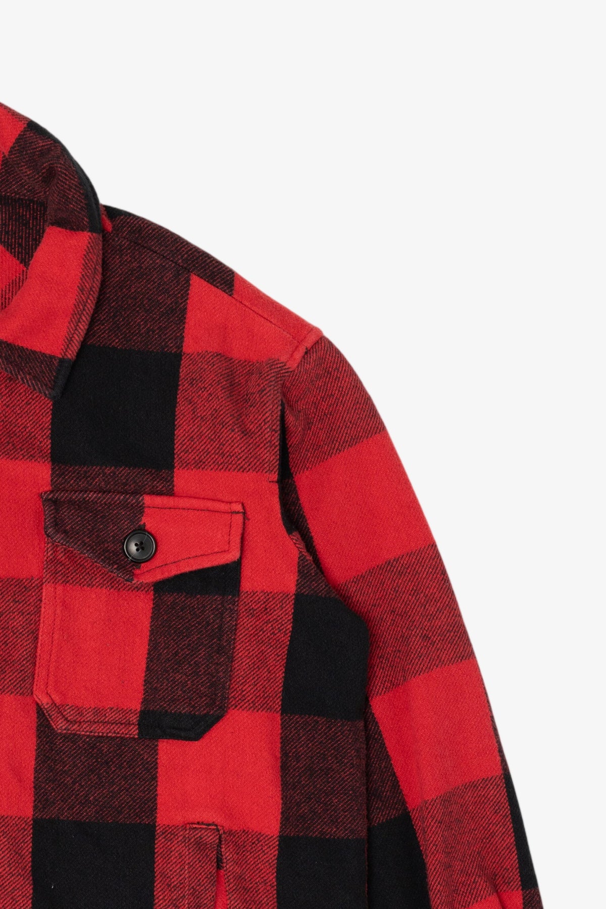 Red Plaid Lucky Brand Button Up Shirt (2010s)