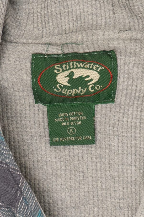 Stillwater Supply Co. Hooded Plaid Button Up Jacket (2010s)