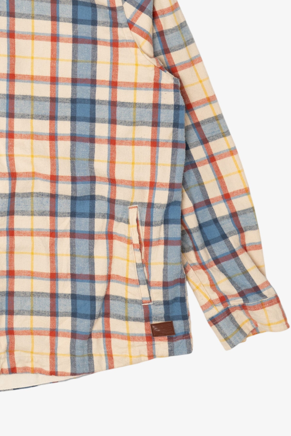 L.L. Bean Plaid Hooded Full Zip Flannel Shirt (2010s)